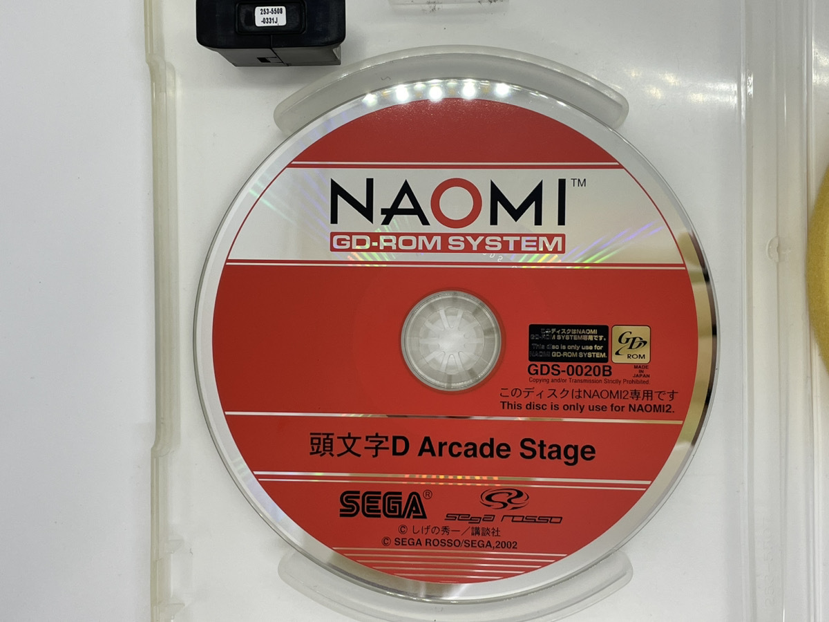 セガ 頭文字D イニシャルD Arcade stage NAOMI2 中古GD-ROM ※動作未確認_画像2