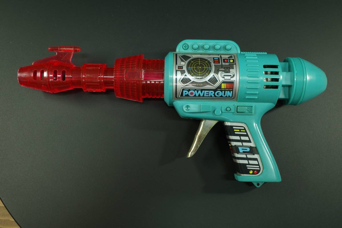 [昭和 レトロ] 当時物 玩具 おもちゃ POWER GUN パワーガン TRZ-5 光線銃 レーザーガン トイガン_画像1