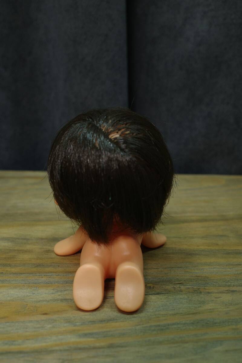 [昭和 レトロ] IKB JAPAN 玩具 幼児 男の子 ハイハイ ソフビ人形_画像6