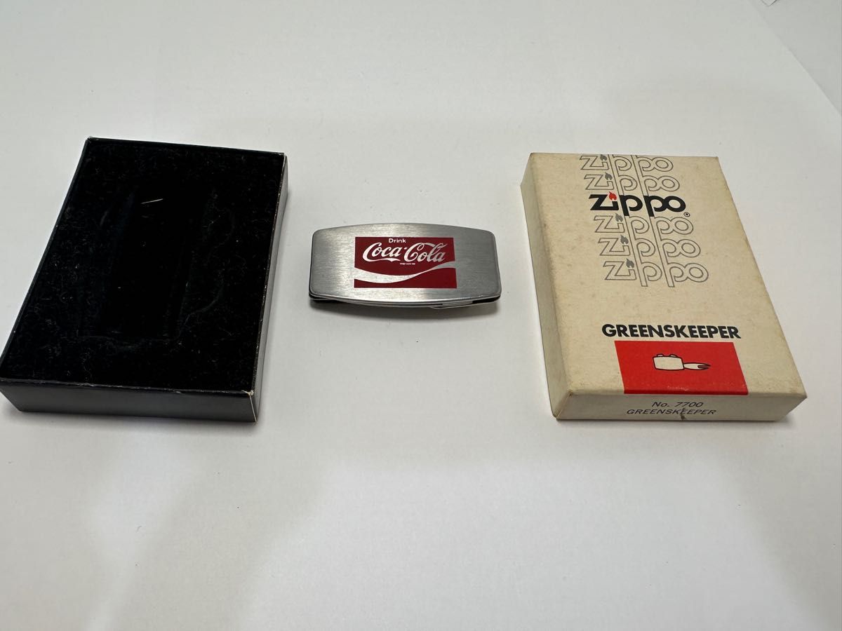 ZIPPO ジッポ green skeeper グリーンキーパー coca cola コカコーラ 新品未使用 1980年くらい