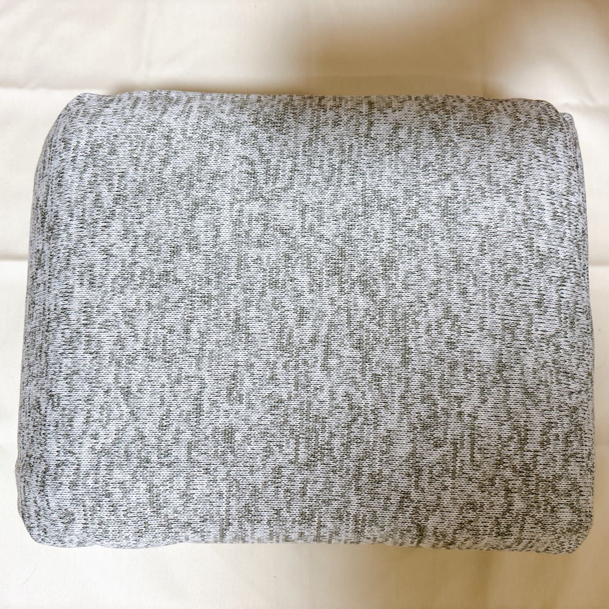 KAWAHOME オリジナル ニット タオルケット セミダブル　160ⅹ200cm 夏用　グレー　洗える
