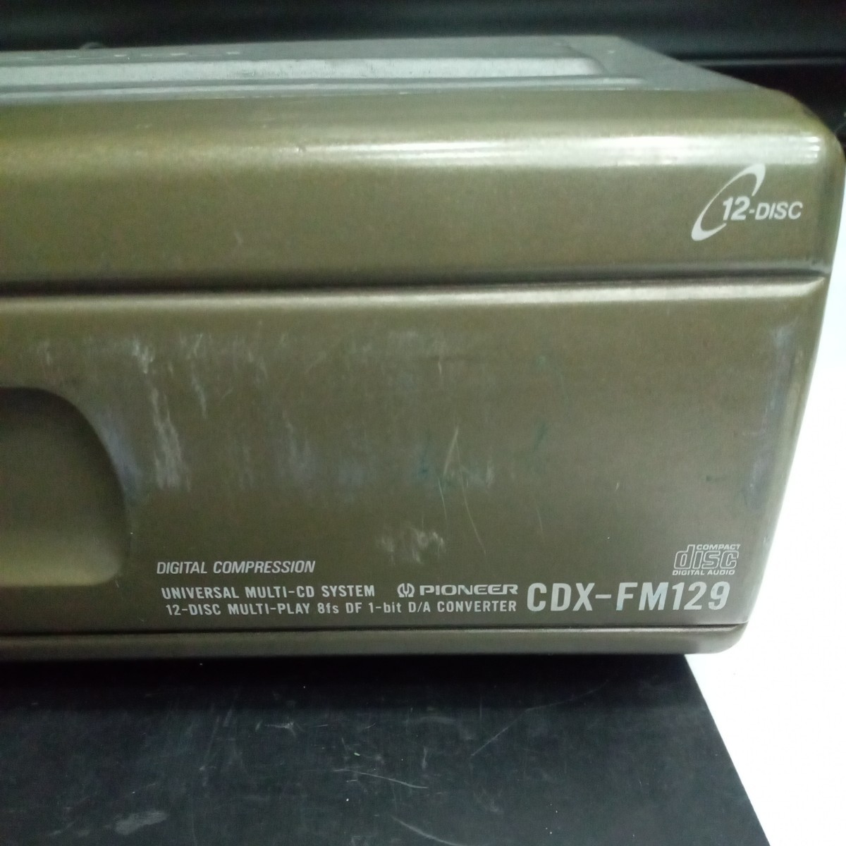 carrozzeria Carozzeria PIONEER Pioneer CDX-FM129 12-DISC работоспособность не проверялась Junk 
