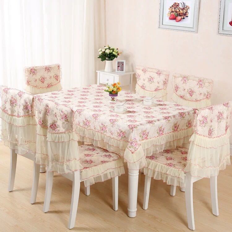  tablecloth pink series 130*180 multi cover floral print pretty race dining table cover table cover pattern change 