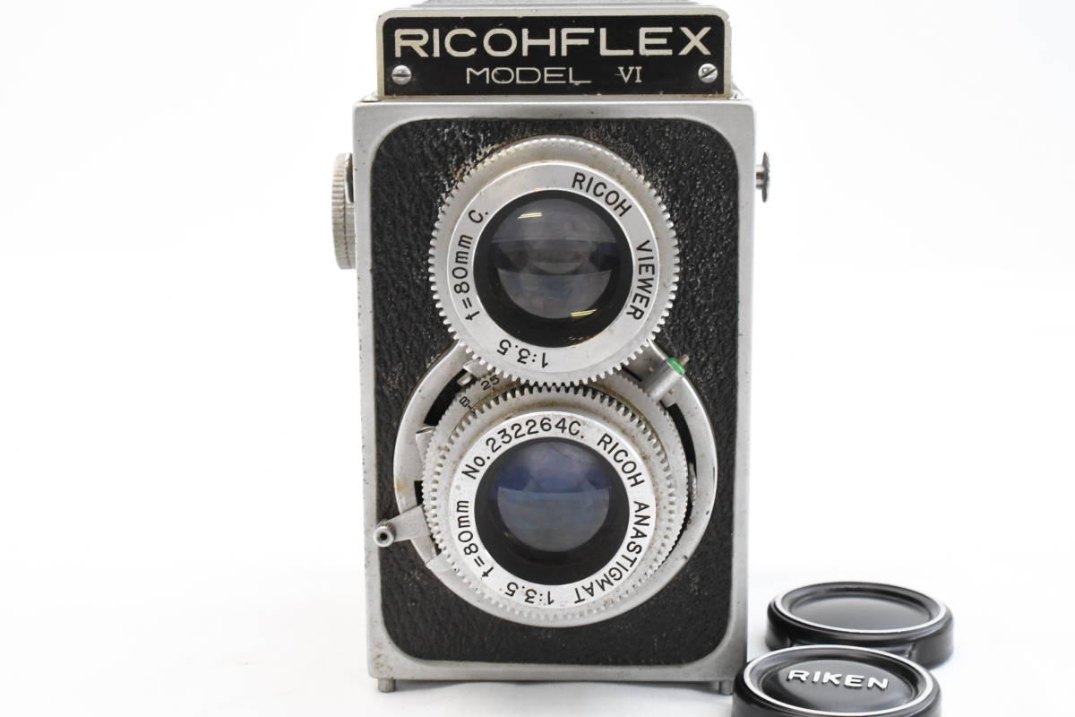 ★美品★RICOH リコー RICOH RICOHFLEX Model VI 二眼レフカメラ（t5357）