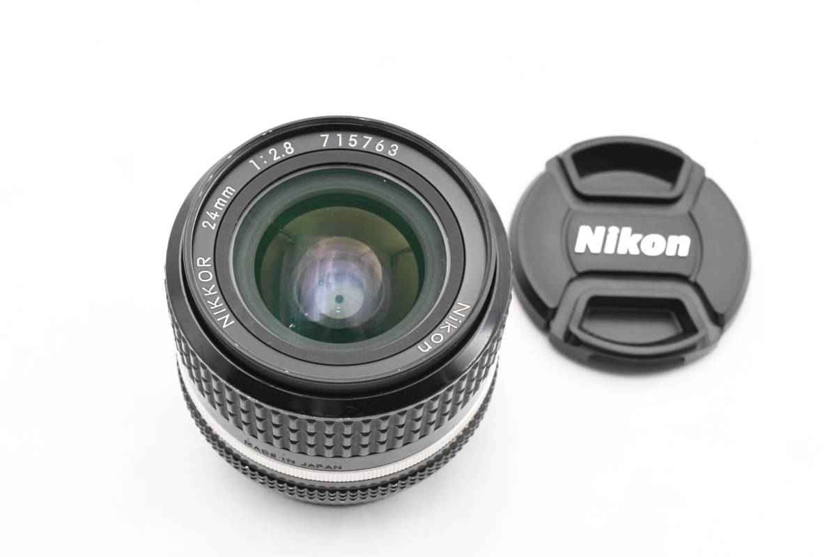 NIKON ニコン NIKON Ai-S NIKKOR 24mm F2.8 単焦点レンズ (t5295)_画像10