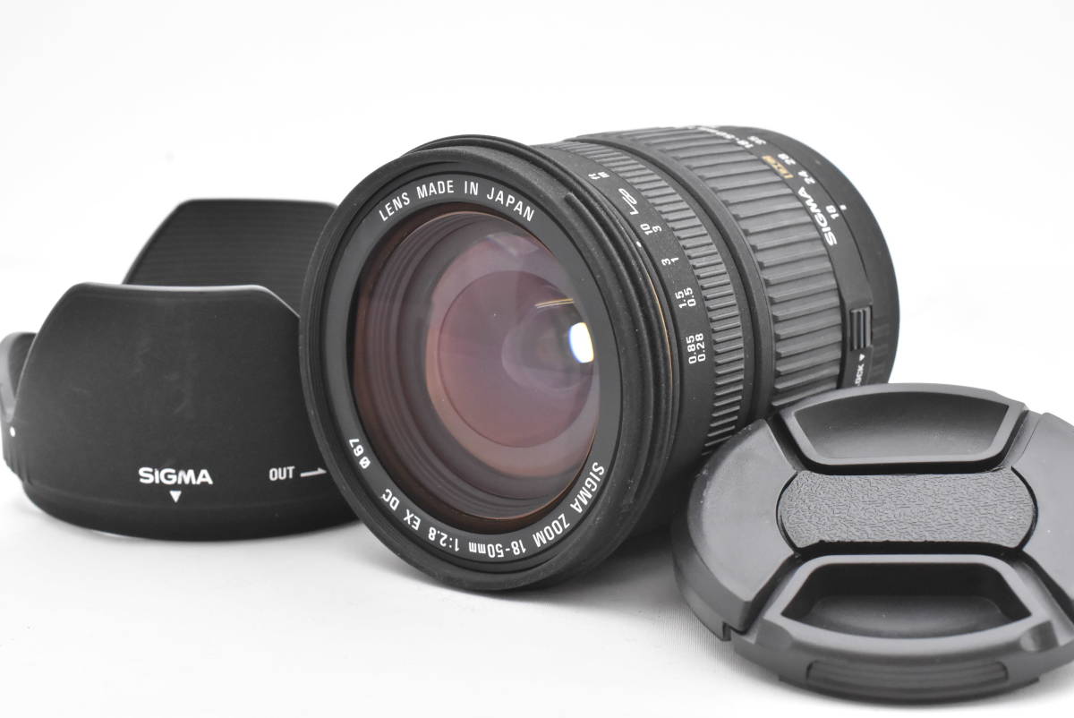 SIGMA シグマ SIGMA ZOOM 18-50mm F2.8 EX DC キャノンマウント (t6061)