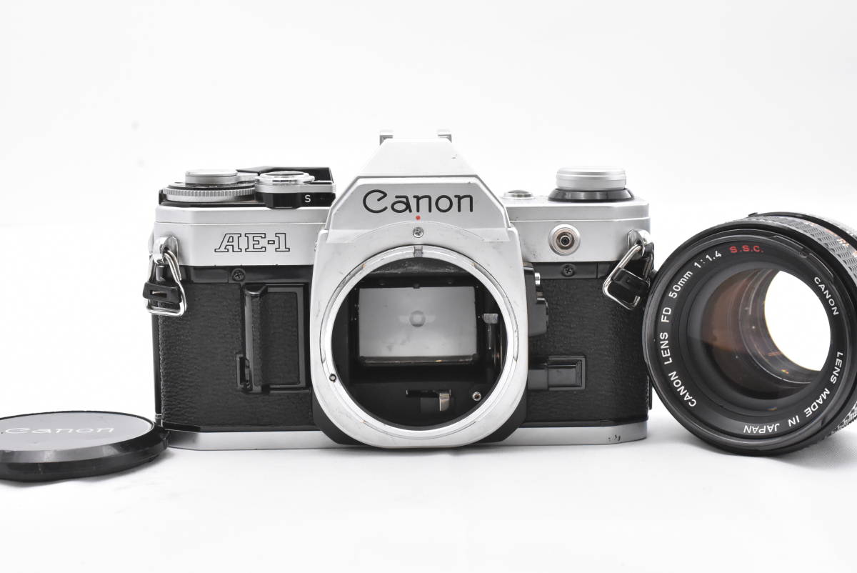 Canon キャノン Canon AE-1 FD 50mm F1.4 ボディ レンズ (t5559)