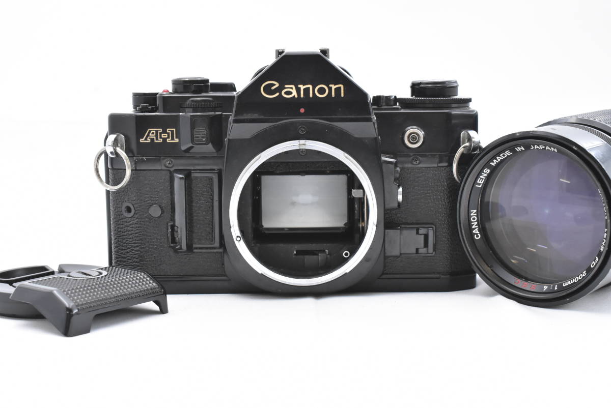 Canon キャノン Canon A-1 FD 200mm f1:4 カメラ レンズ(t5576)
