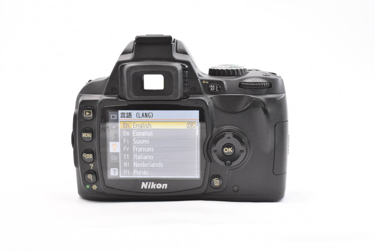 Nikon ニコン D40x ブラックカラー デジタル一眼レフカメラ (t5417)_画像3