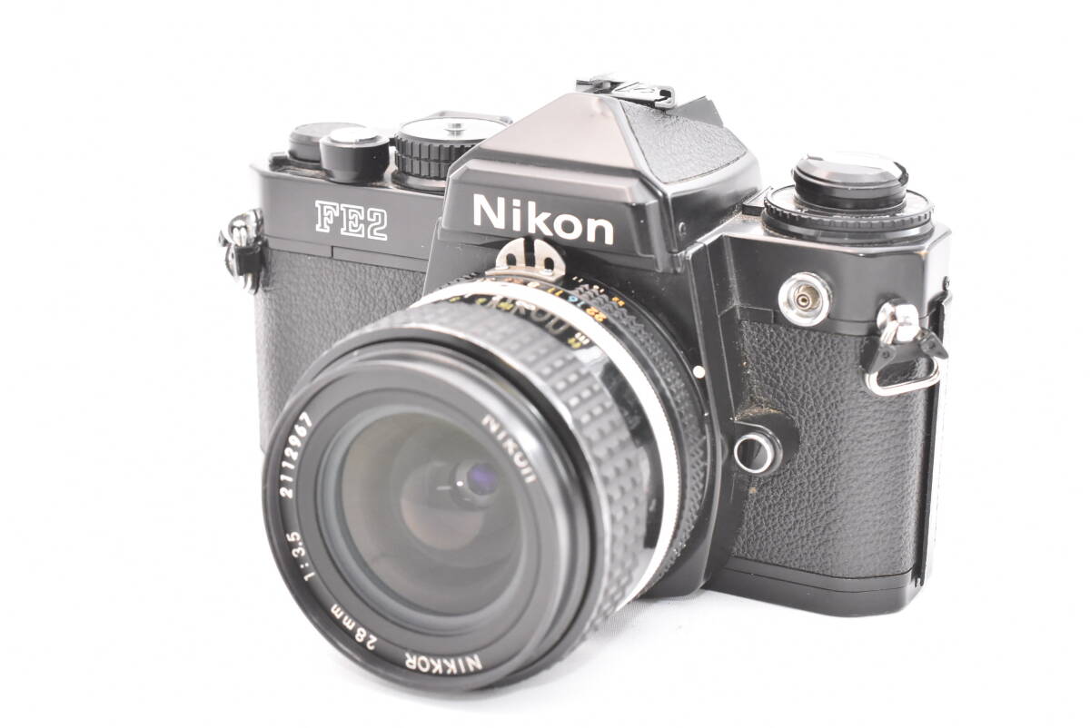 ニコン Nikon FE2 　AI-S NIKKOR 28mm F3.5 (t4761)_画像10