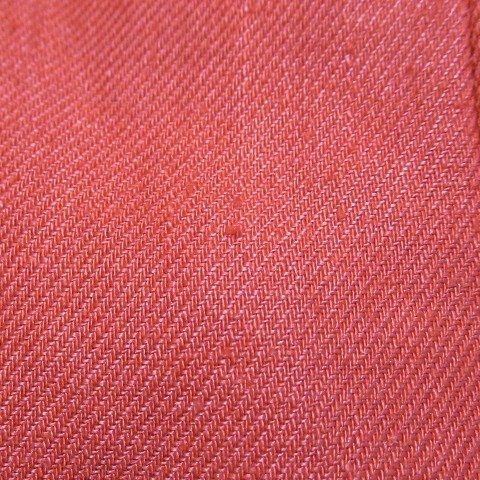マックスマーラ 美品 リネン ジャケット オレンジ系 38 イタリア製 シングル テーラードジャケット 麻100％ Max Mara ◆HJ2の画像9