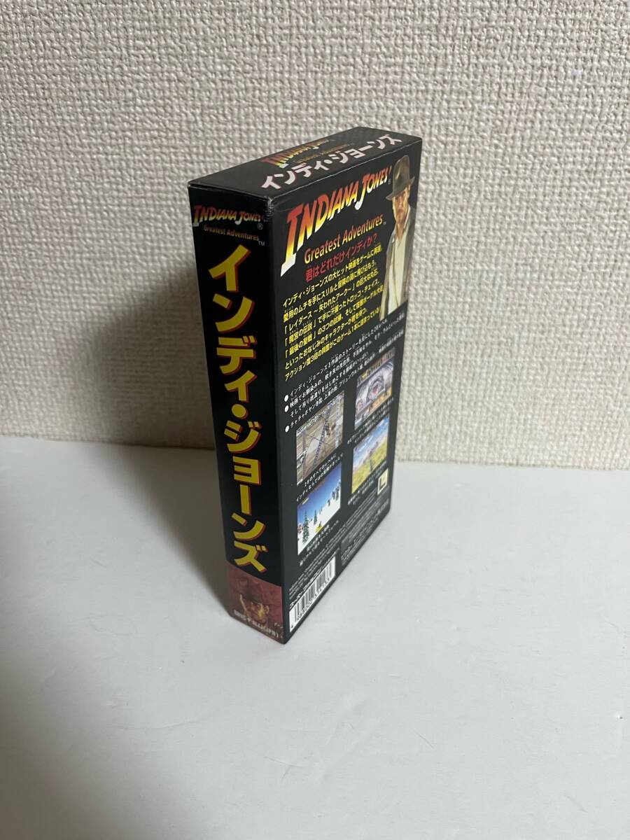 動作確認済 スーパーファミコン  インディ・ジョーンズ SUPER FAMICOM INDIANA JONES' Greatest Adventuresの画像4