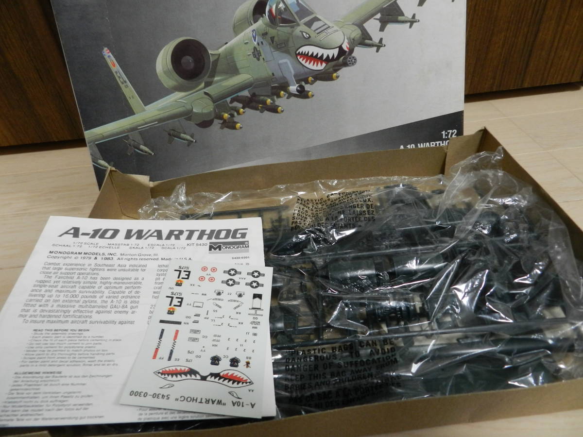 １／７２　A-10　WARTHOG　＜MONOGRAM＞_画像5