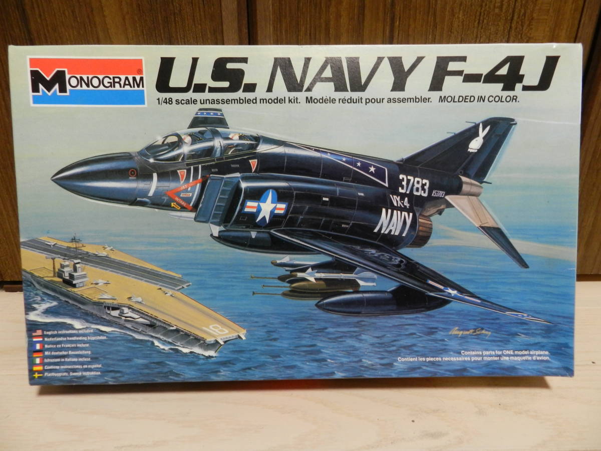 １／48　U.S.NAVY F-4J　＜MONOGRAM＞_画像1