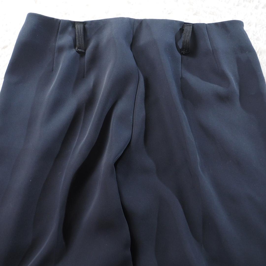  Leilian Leilian pants navy lady's 13 number made in Japan 