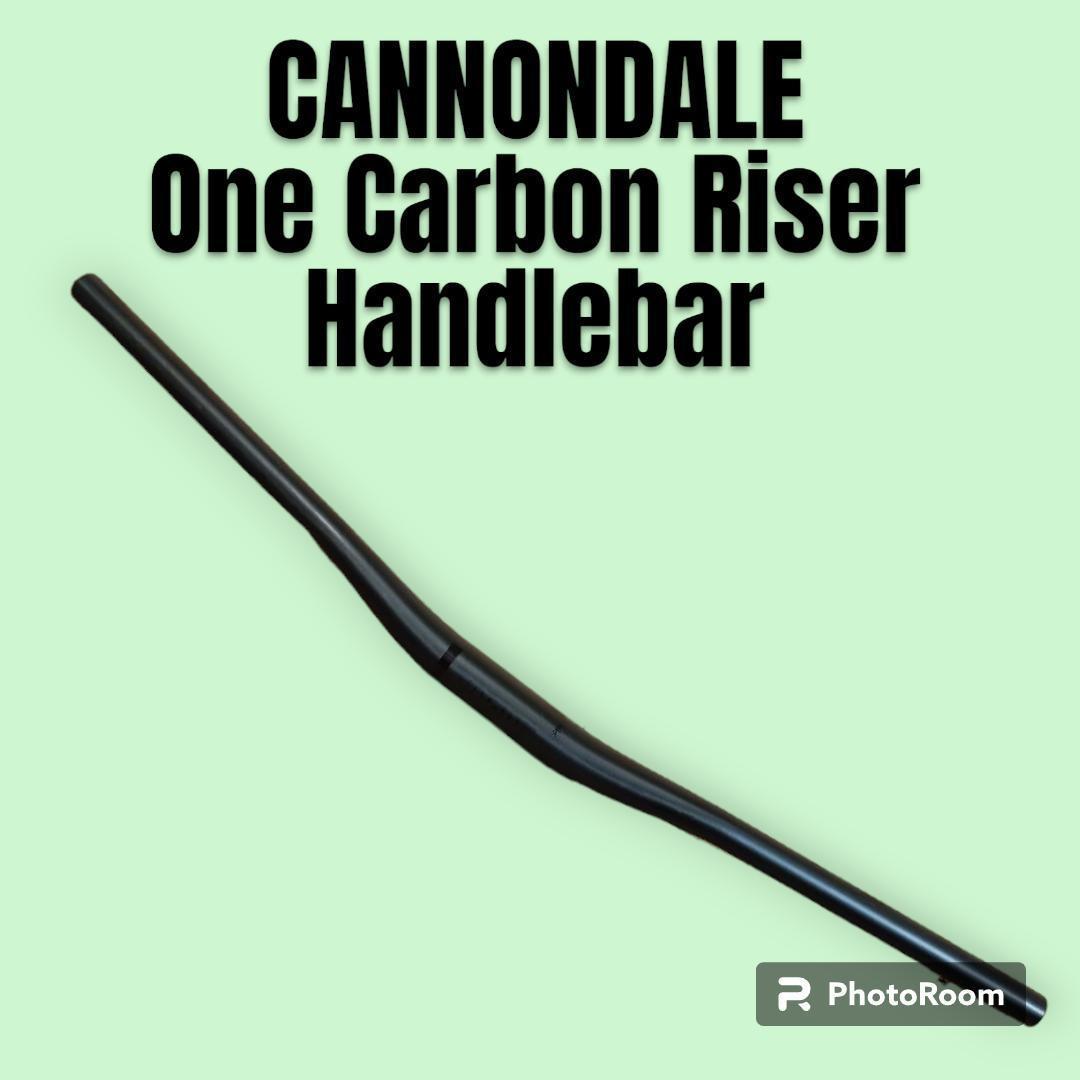 キャノンデール One Carbon Riser Handlebar 760㎜ MTBはもちろんピストやクロスバイクにもおすすめ！！
