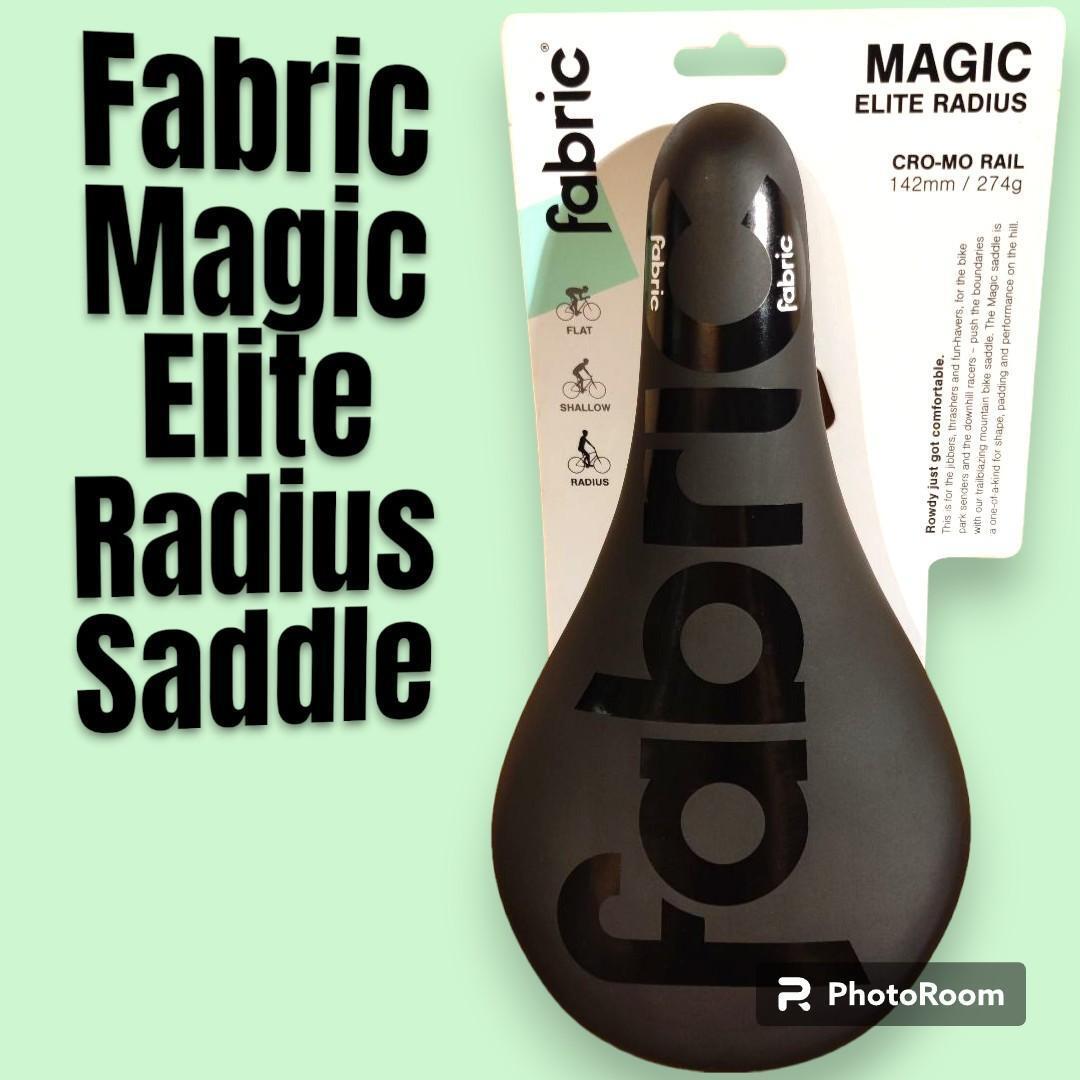 カッコいいサドルFabric Magic Elite Radius Saddle MTBはもちろんクロスバイク、ピストにもおすすめのサドル！_画像1