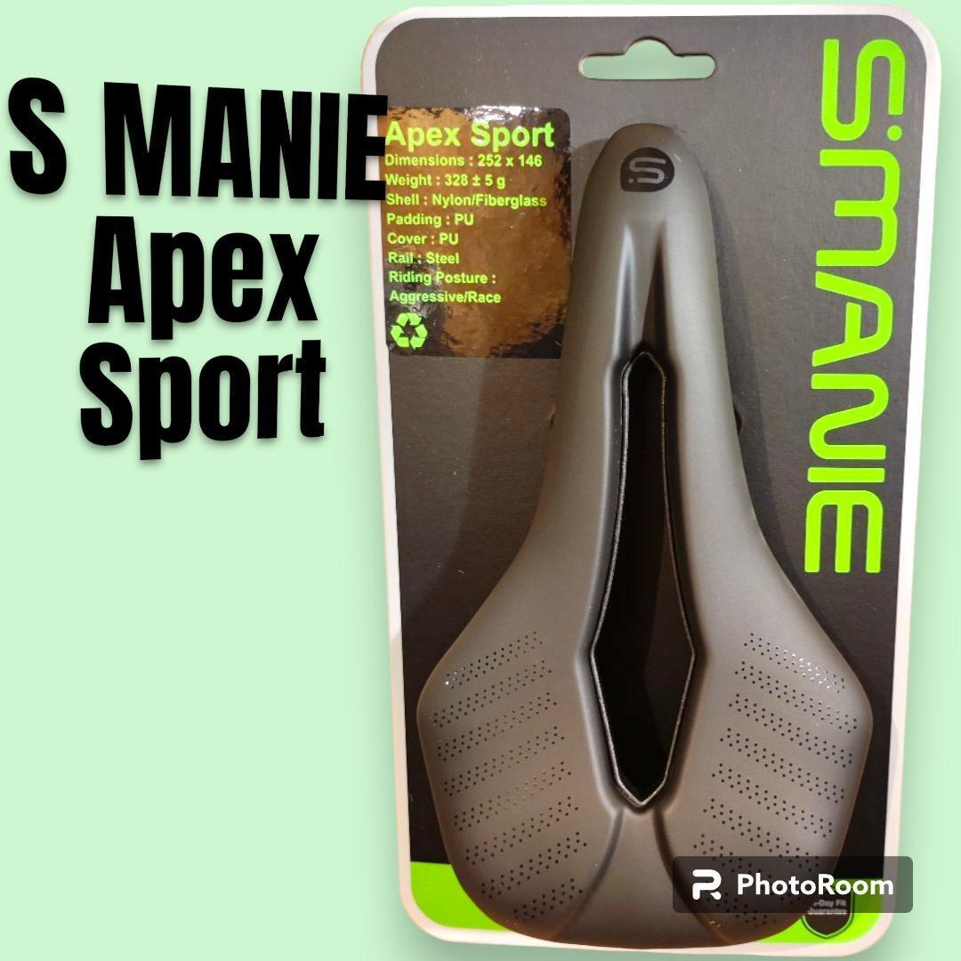 S-manie ショートノーズサドル Apex Sport ロード、MTBにもおすすめのショートノーズサドルです!