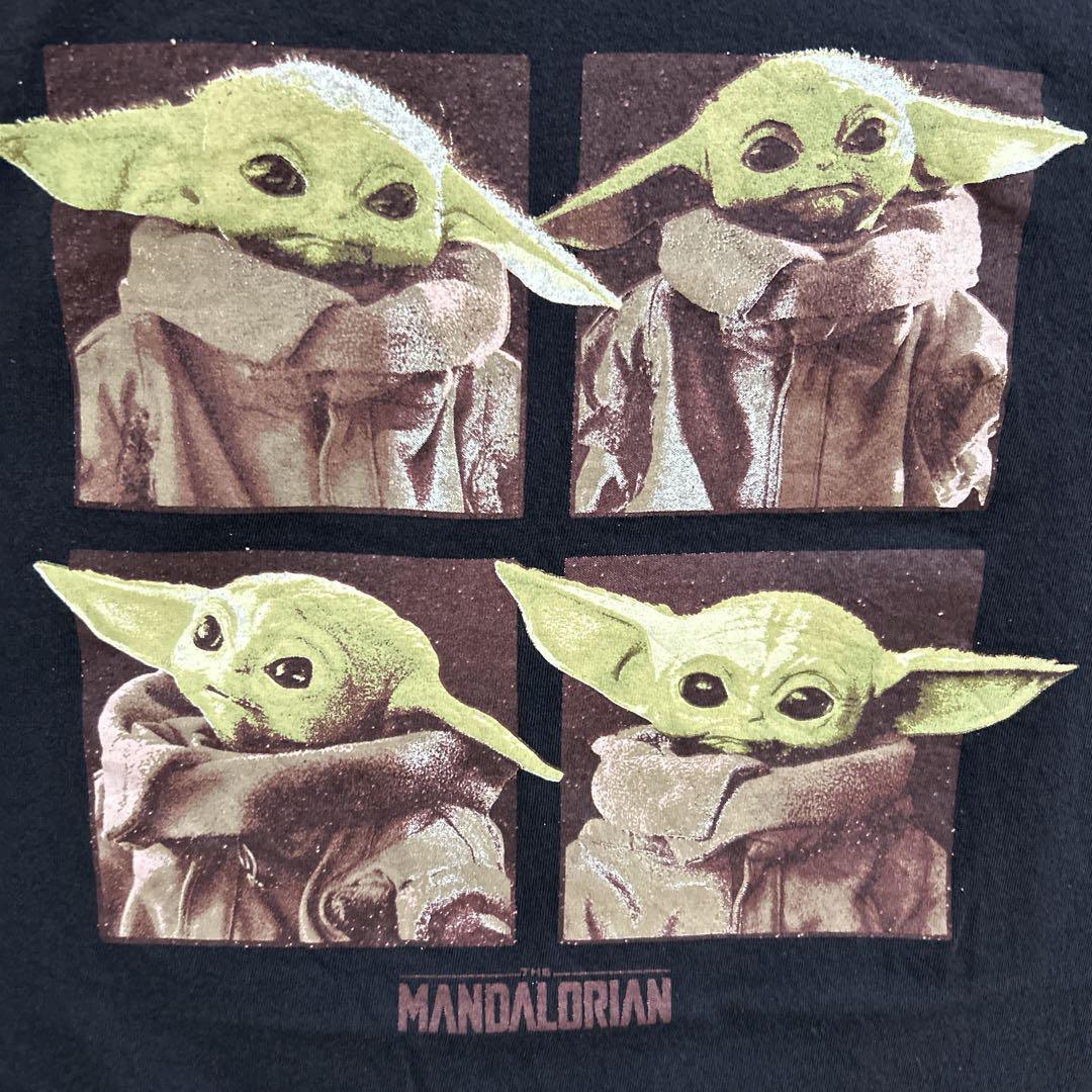 STAR WARS スターウォーズ マンダロリアン キャラTシャツ 半袖 輸入品 春服 夏服 海外古着 映画 洋画 ムービー シネマ ビッグサイズ_画像4