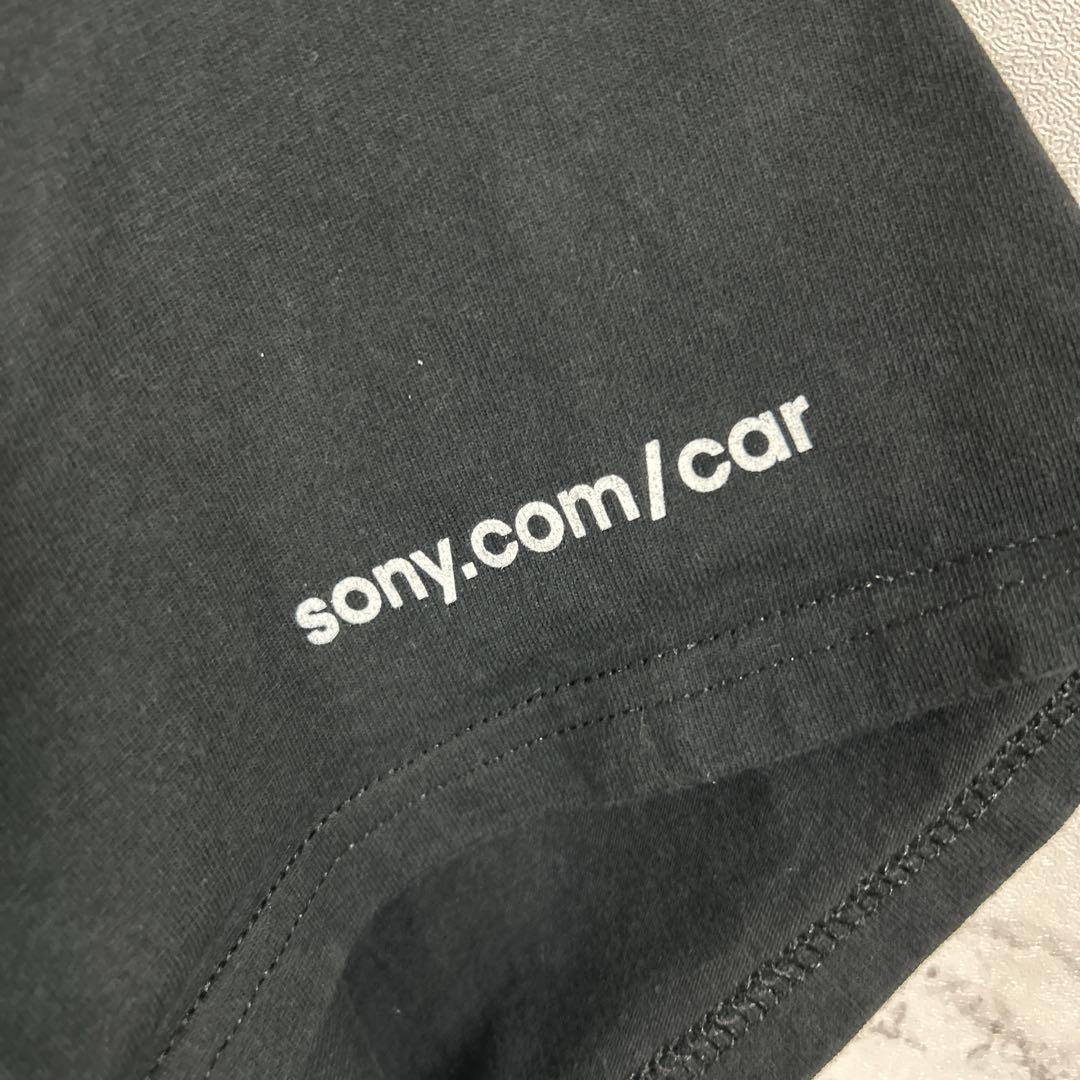 SONY ソニー バックプリント 威風堂々 2XL 企業 Tシャツ 半袖 輸入品 春服 夏服 海外古着 企業 会社 家電メーカー ワンポイント 袖ロゴ_画像4