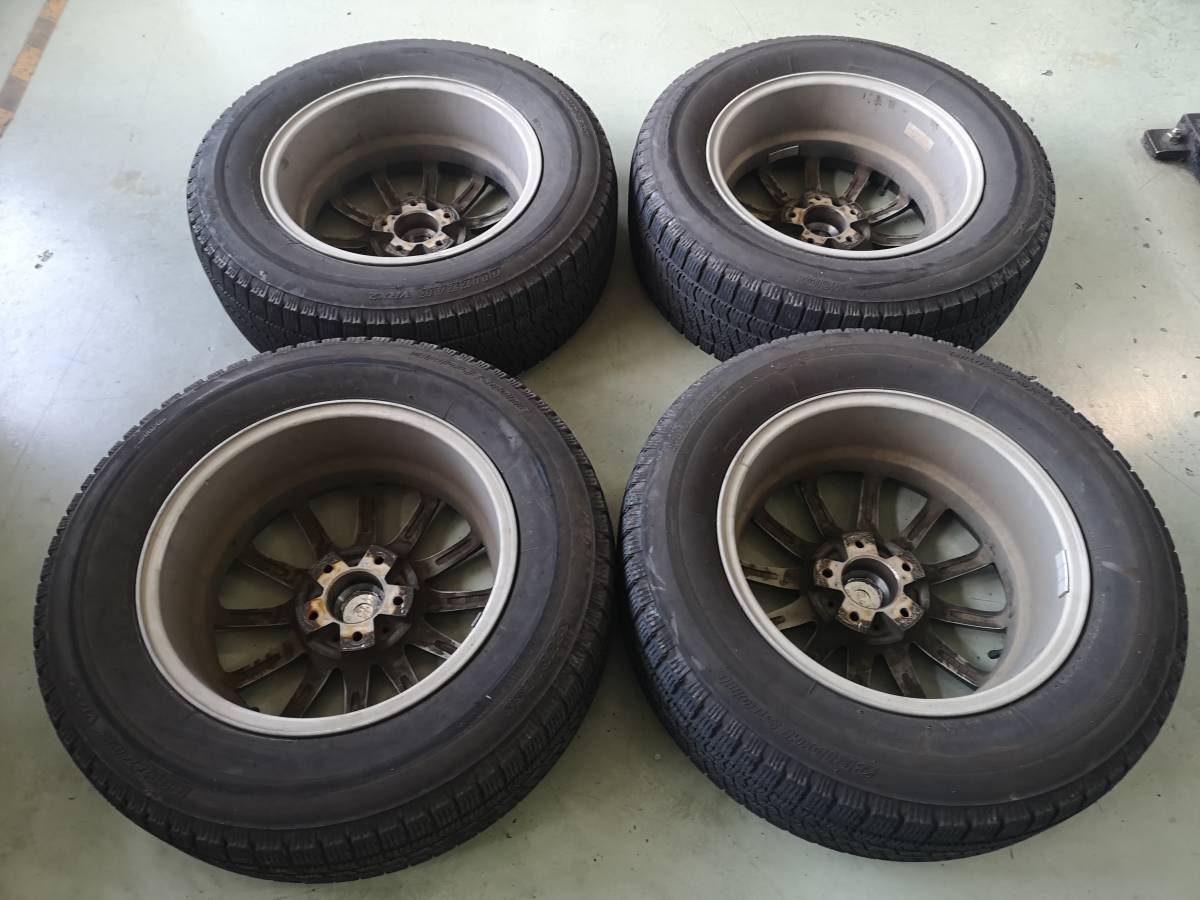 ウェッズ TEAD 215/65R16 ４本セット（20年製BSブリザック）ミニバン等_画像6