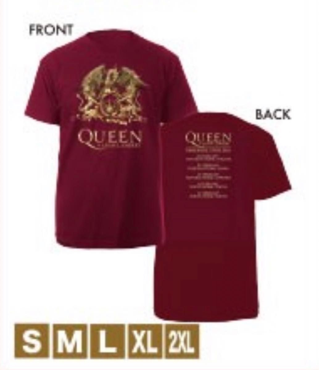 Mサイズ クイーン Queen アダムランバート Tシャツ 2024 東京ドーム 