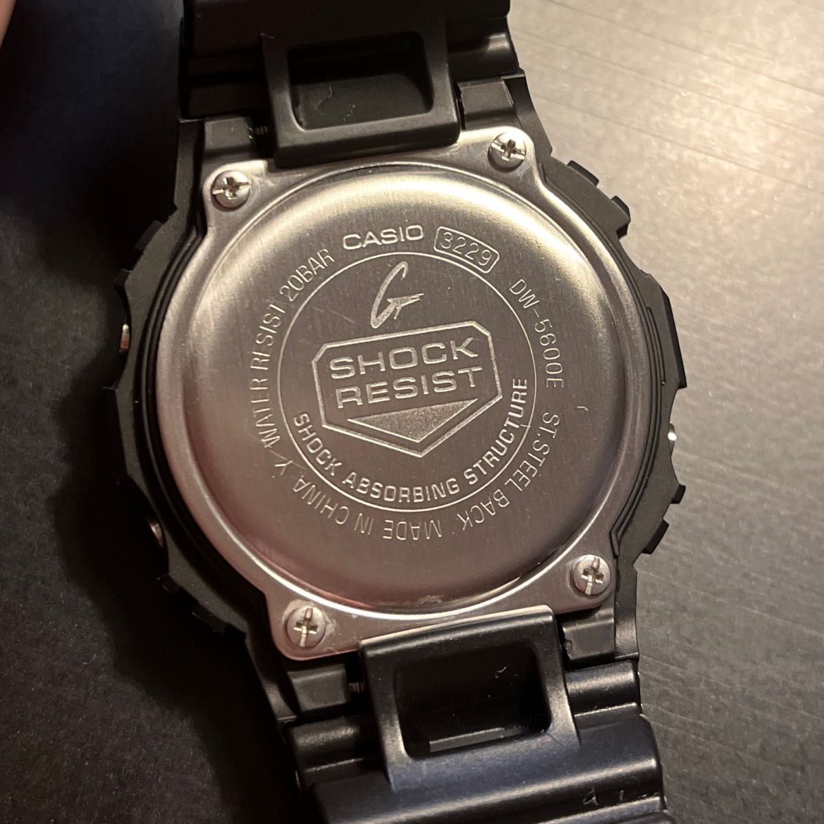 【美品】CASIO G-SHOCK DW-5600E カシオ デジタル 腕時計