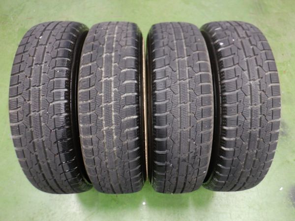 K 送料無料 美品 2020年製 バリ山 15 4H100 5.5J+43 トーヨー ガリット GIZ 175/65R15 デミオ ノート ヤリス アクア ヴィッツ スイフト_画像8