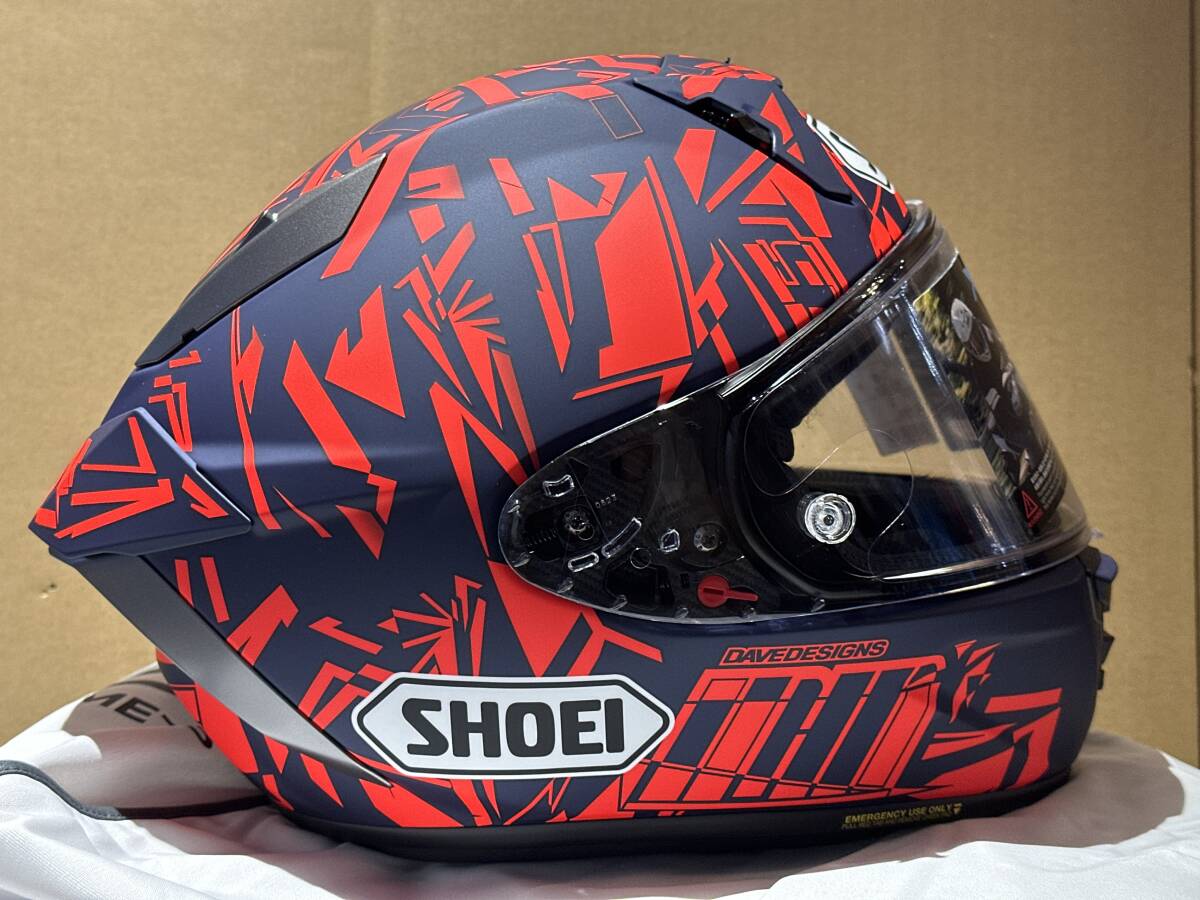 shoei x-15 　Marquez dazzle tc-10 Lサイズ　未使用　新品。_画像2