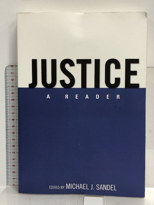 洋書 Justice: A Reader Oxford University Press, USA Sandel, Michael J._画像1