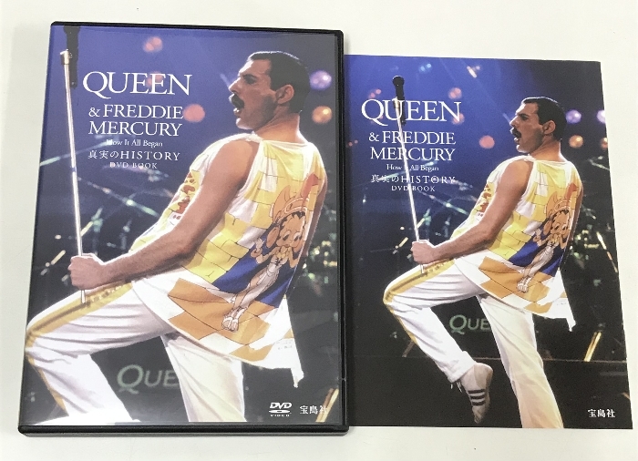 QUEEN & FREDDIE MERCURY 真実のHISTORY DVD BOOK (宝島社DVD BOOKシリーズ) 宝島社 DVD_画像3