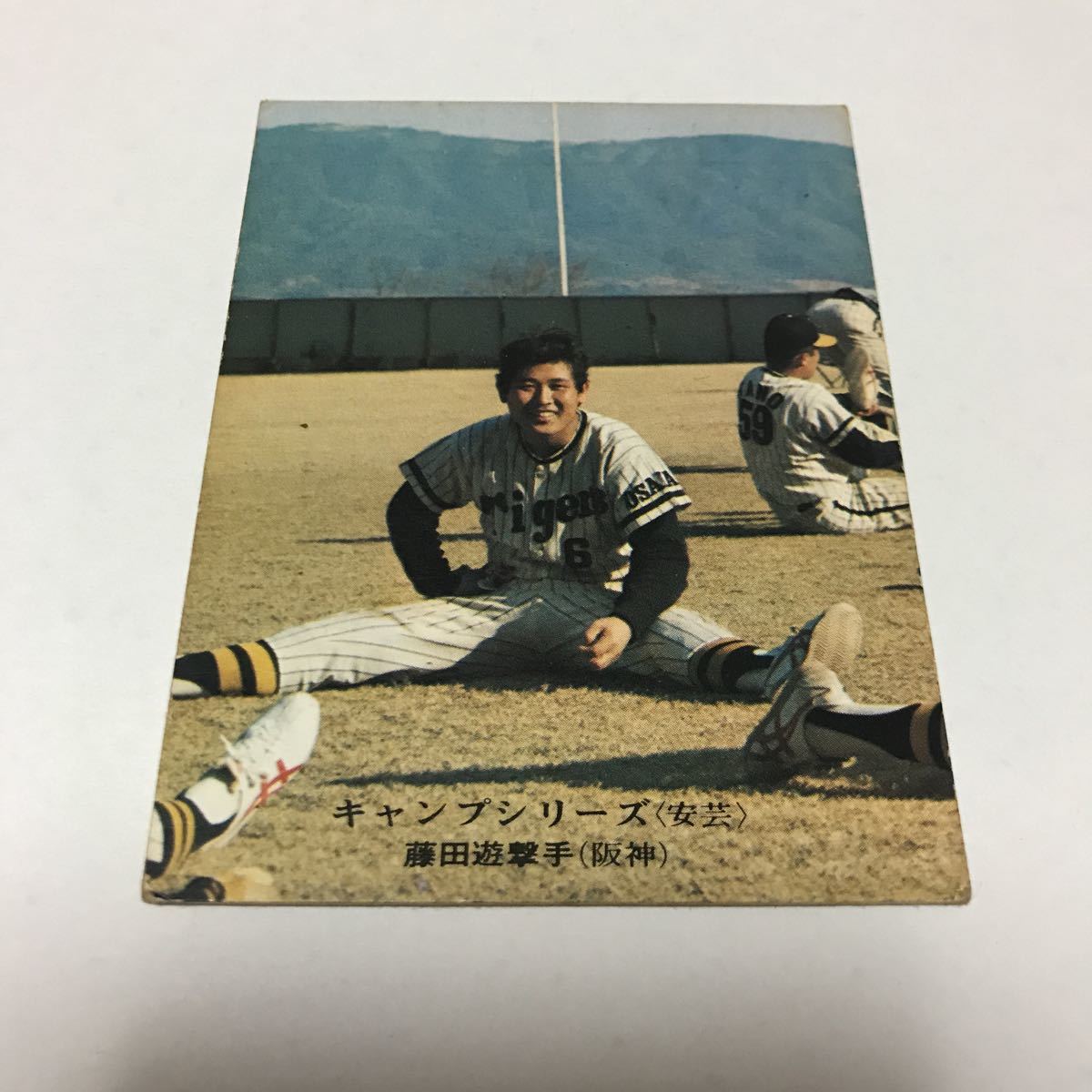 カルビー プロ野球チップス キャンプシリーズ 1974年～ 阪神タイガース_画像1