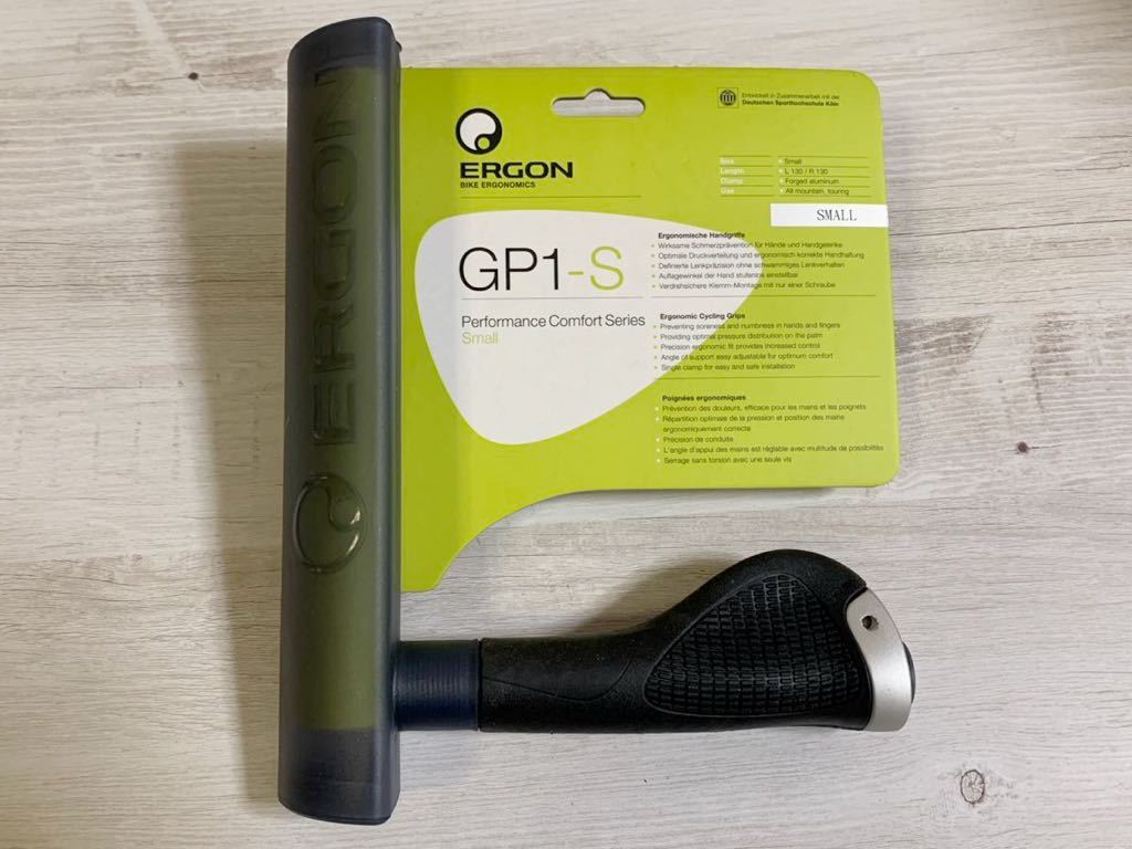 【未使用】ERGON エルゴン 自転車 グリップ GP1-S 　ブラック　　small _画像1