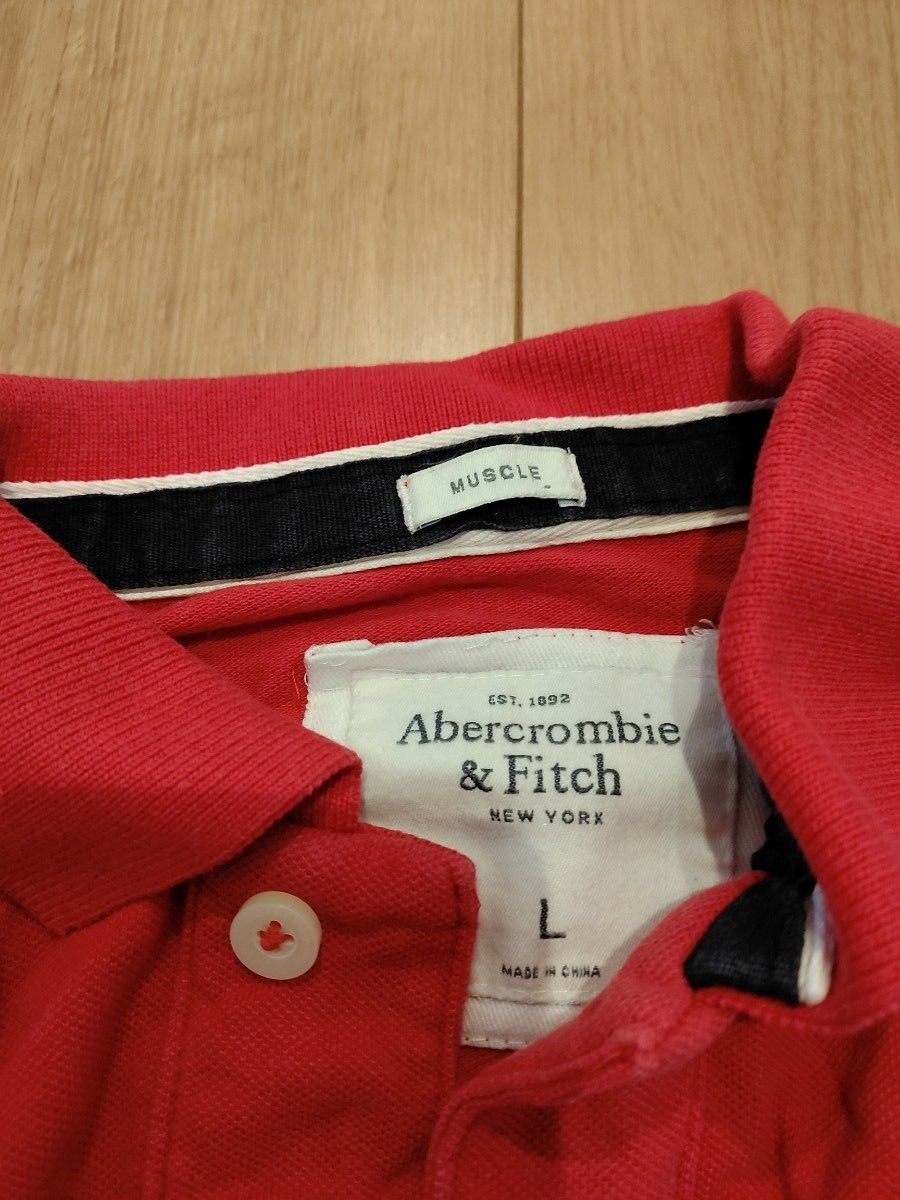 Abercrombie&Fitch アバクロンビー&フィッチ 半袖 ポロシャツ メンズ M   