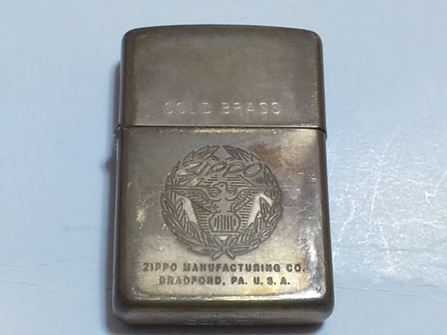 高い信頼 厚い信頼 ヴィンテージ 1993年 ZIPPO SOLID 月桂樹 ソリッドブラス BRASS その他