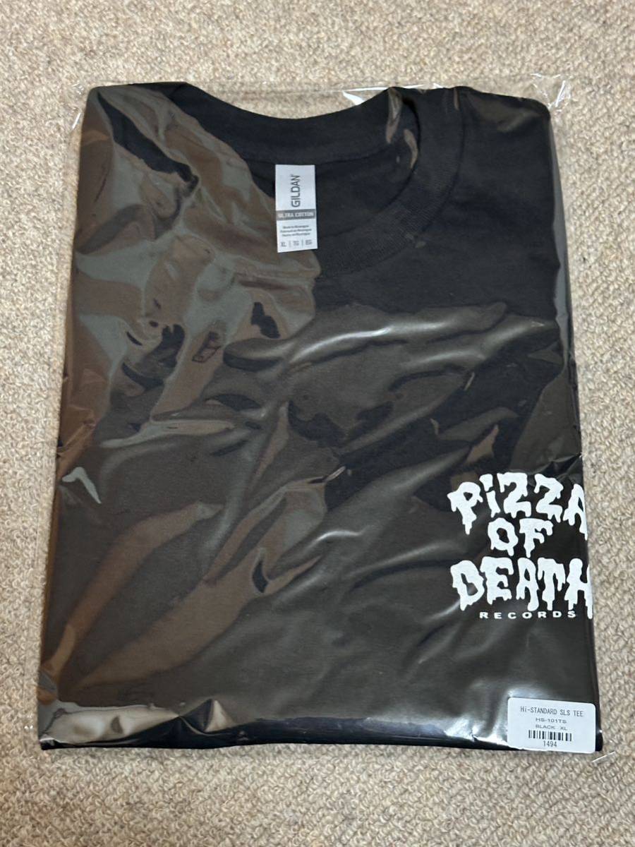 新品 Hi-STANDARD SLS Tシャツ ハイスタ XL NOFX 横山健 KEN YOKOYAMA pizza of death ピザオブデス グッズ Fat Wreck パンク ロック_画像1