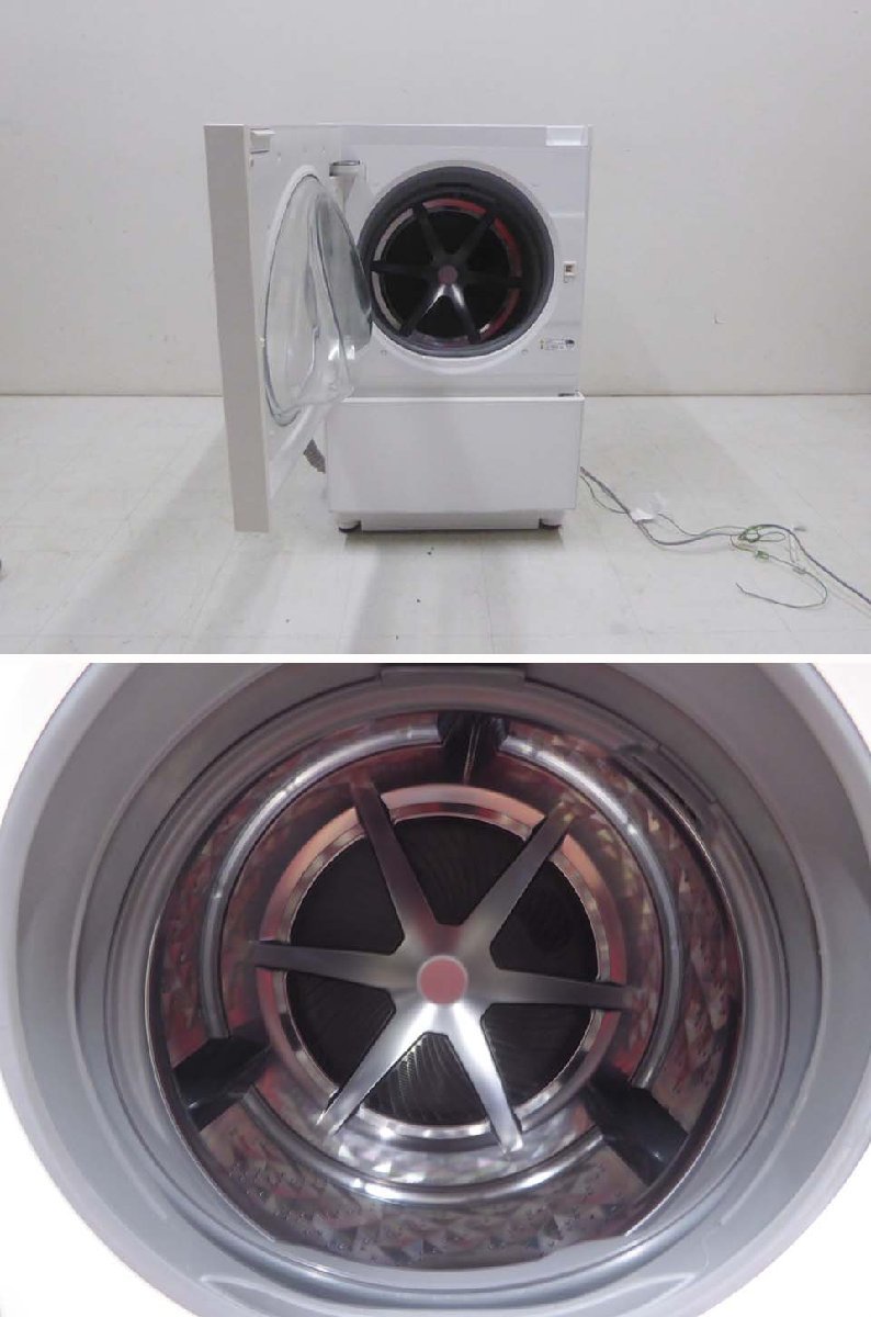 ■Panasonic パナソニック■2019年製 動作保証付 Cuble キューブル ななめドラム洗濯乾燥機 NA-VG730L 7キロ 乾燥3.5キロ_画像5