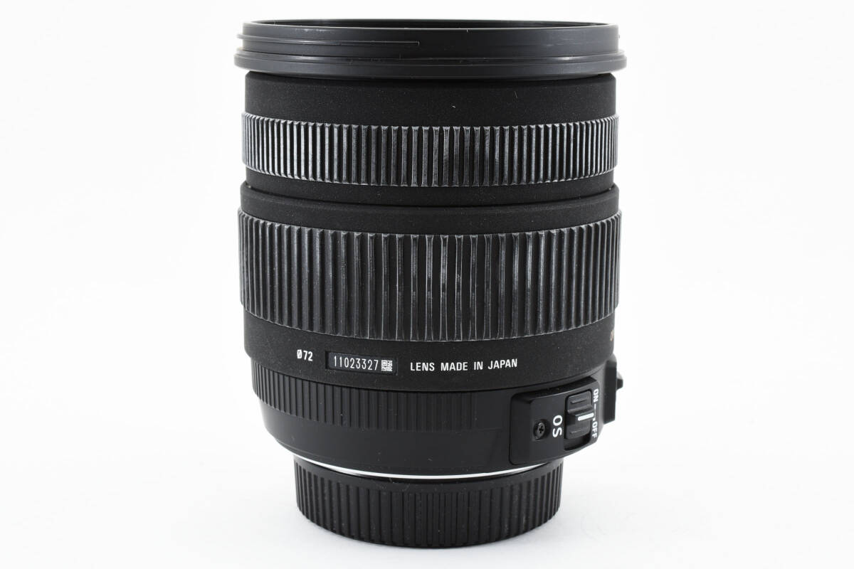 【美品】ニコン用 Sigma DC 17-70mm F/2.8-4 Macro OS HSM Lens For Nikon オートフォーカス 2444_画像9