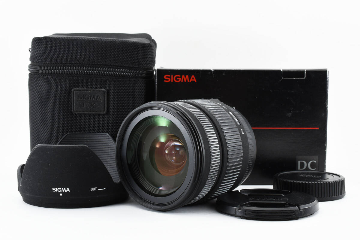 【美品】ニコン用 Sigma DC 17-70mm F/2.8-4 Macro OS HSM Lens For Nikon オートフォーカス 2444_画像1