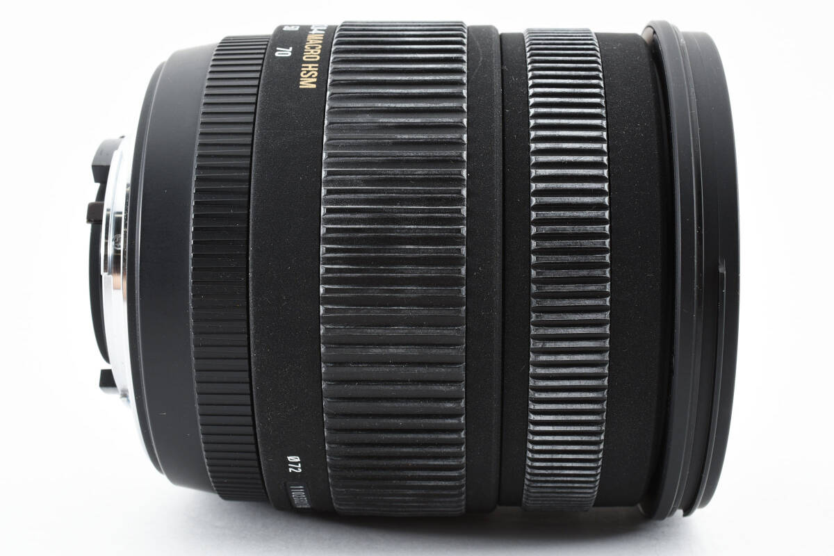 【美品】ニコン用 Sigma DC 17-70mm F/2.8-4 Macro OS HSM Lens For Nikon オートフォーカス 2444_画像7