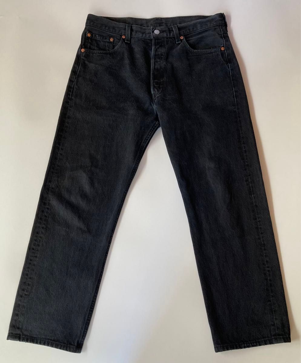 Levi's 90s後染め 米国製 501 ブラックデニム W34L30|Yahoo Levi's 90s後染め 米国製 501 ブラックデニム W34L30|Yahoo