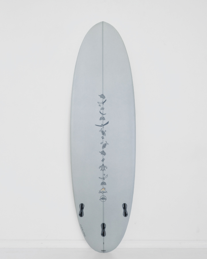 ☆★新入荷！★☆ 7’0” 52.36L ALOHA×JALAAN PEANUT / アロハ サーフボード ファン オルタナ お洒落 新品 NEW 最安値 小波 浮力 初心者_画像7