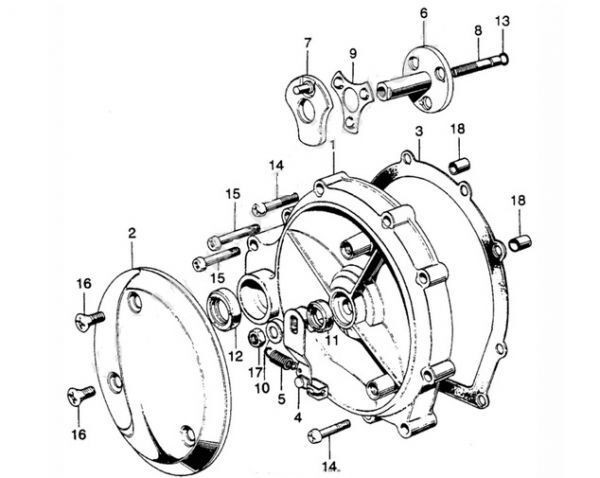 CB750 Four 純正 オイルエレメント セット 送料350円～ CB750K ドレンプラグ K0～ K7 フォア CB750F クラッシュ ワッシャー .426/120s_E-8 クラッチカバー