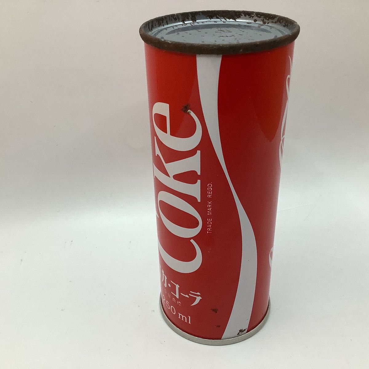 希少 80s 昭和レトロ Coca Cola コカ・コーラ 空き缶 ビンテージ 希少 80s 昭和レトロ Coca Cola コカ・コーラ 空き缶 ビンテージ
