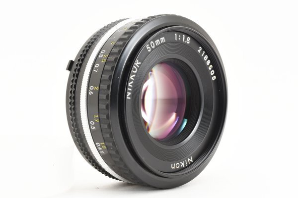 ADS3093★ 外観美品 ★ ニコン NIKON Ai-S NIKKOR 50mm F1.8_画像3