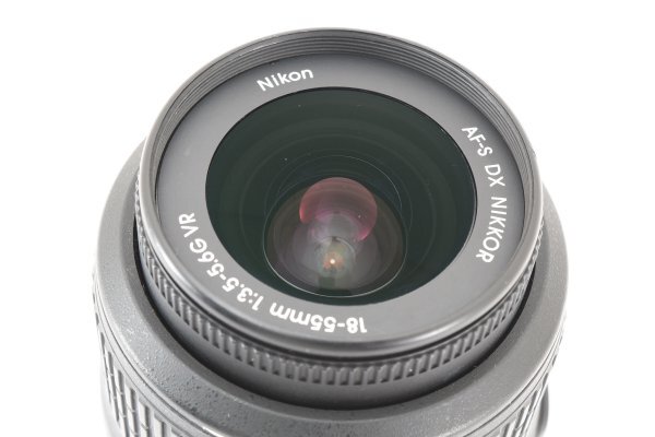 ADS3133★ 外観美品 ★ ニコン NIKON AF-S DX NIKKOR 18-55mm F3.5-5.6 G VR_画像10