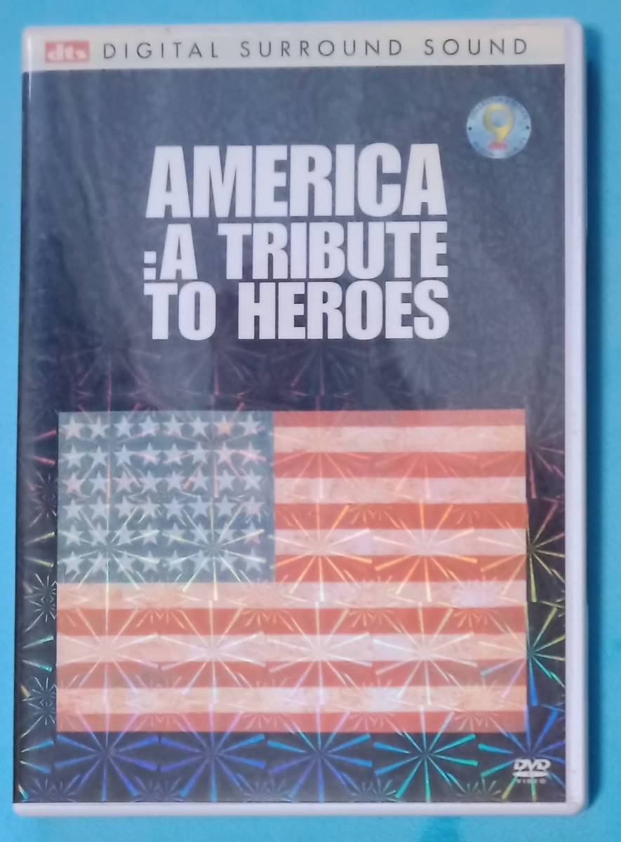 AMERICA : A TRIBUTE TO HEROES【DVD】アメリカ: トリビュート・トゥ・ヒーローズ【PAL】_画像1