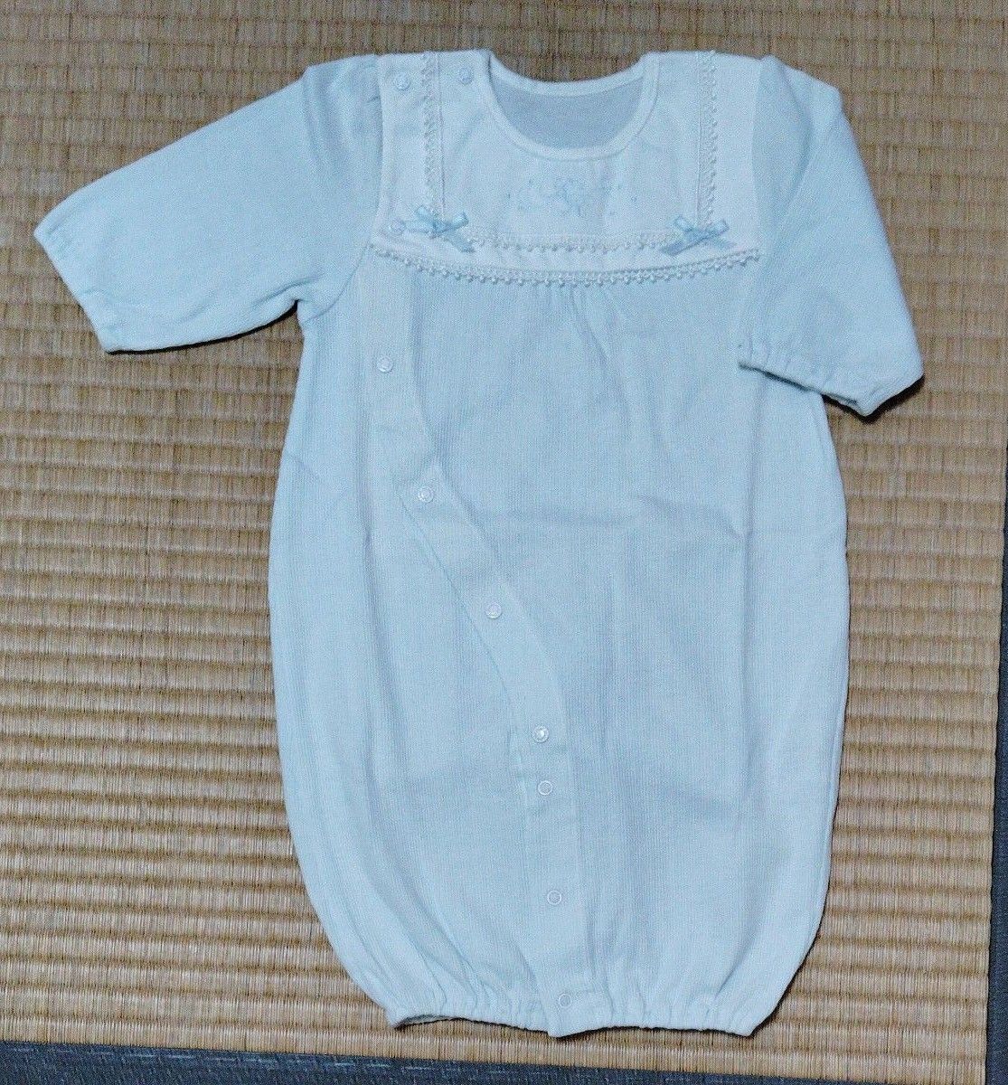 赤ちゃんの城 新品未使用 ツーウェイオール 新生児  カバーオール2wayドレス