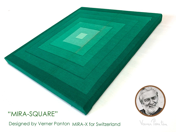 貴重なグリーングラデ Verner Panton パントン MIRA-SQUARE 貴重なグリーングラデ Verner Panton パントン MIRA-SQUARE