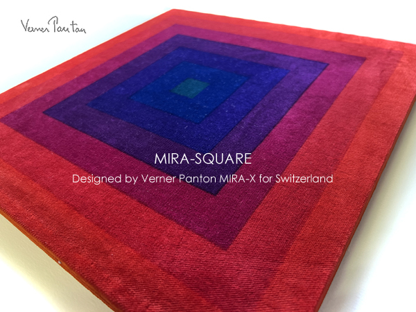 スーパーレア！MIRA-SQUARE ベルベット マルチ Verner Panton パントン 検)カッシーナ ハーマンミラー フロス ヤマギワ デンマーク 家具_画像7